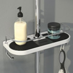 Domus Shelf with Adapter and Hooks